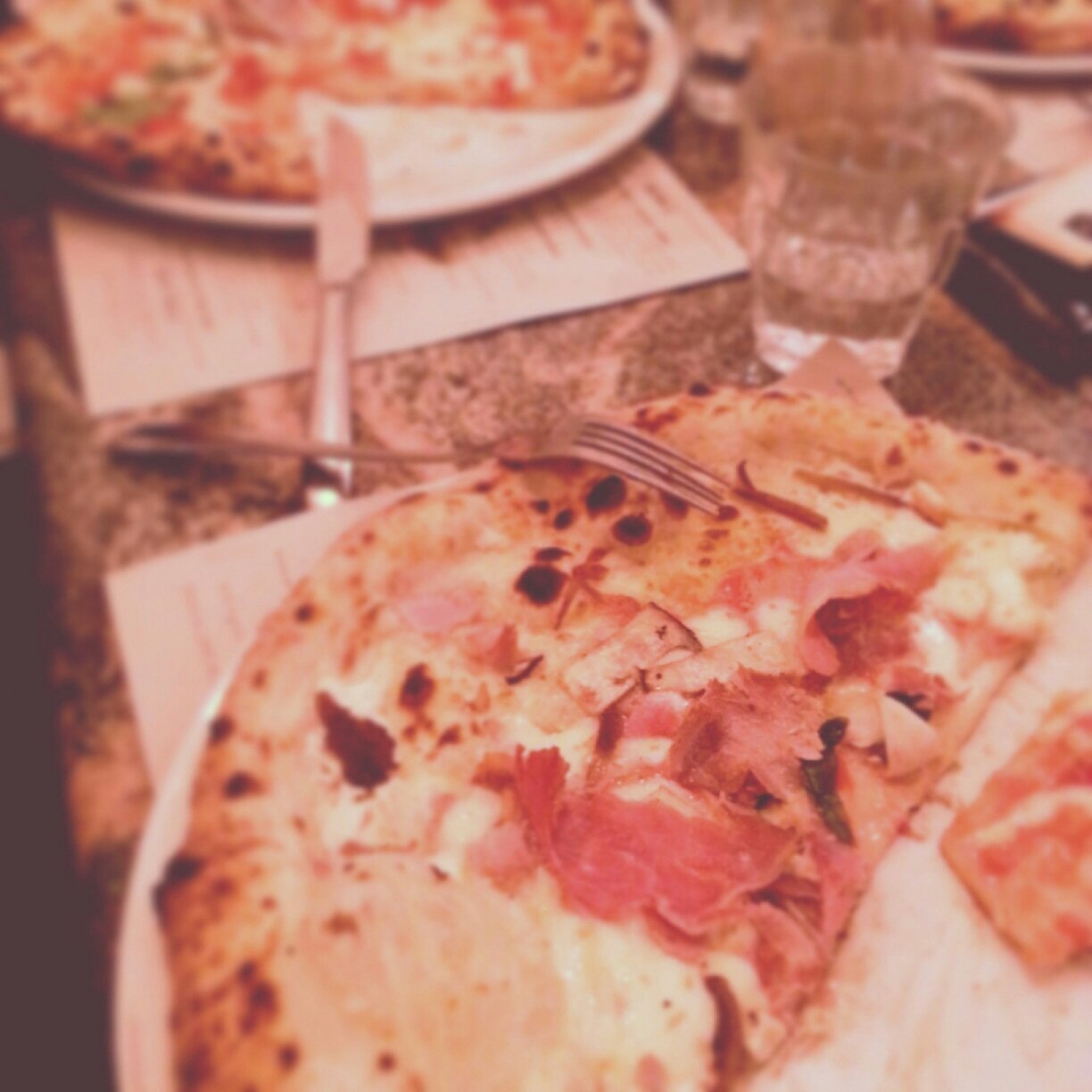Pizza at Franco Manca