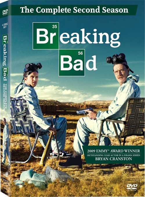 DVD box for second season of Breaking Bad