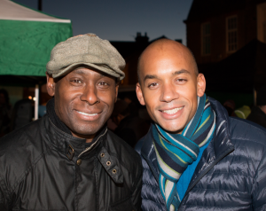 David Harewood and Chuka Umunna